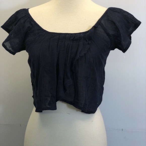 Billabong Festival Sol Scoop neck Crop Top Size S - Picture 5 of 5